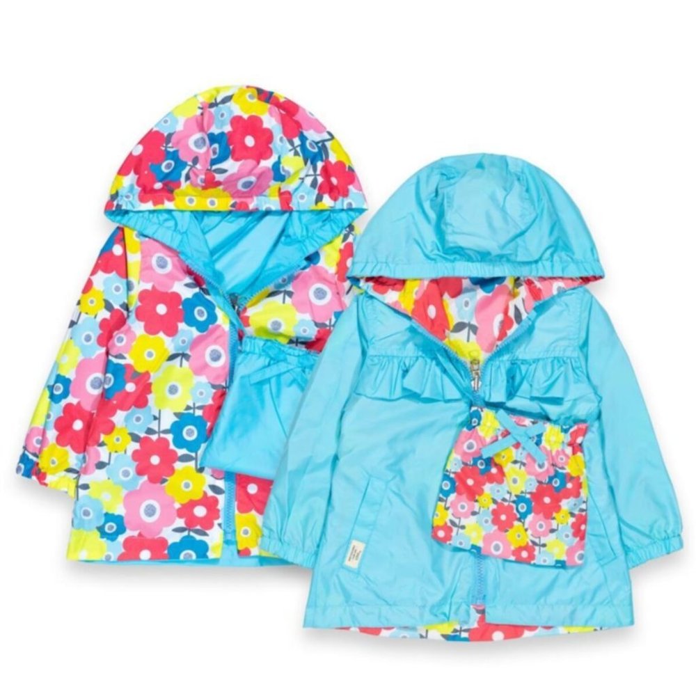 Reversible Raincoat + Bag